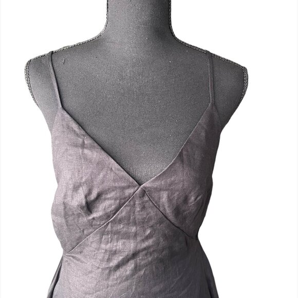 Anthropologie Sau Lee Linen Black Maxi Dress (NWT - SOLD OUT) - Picture 8 of 12